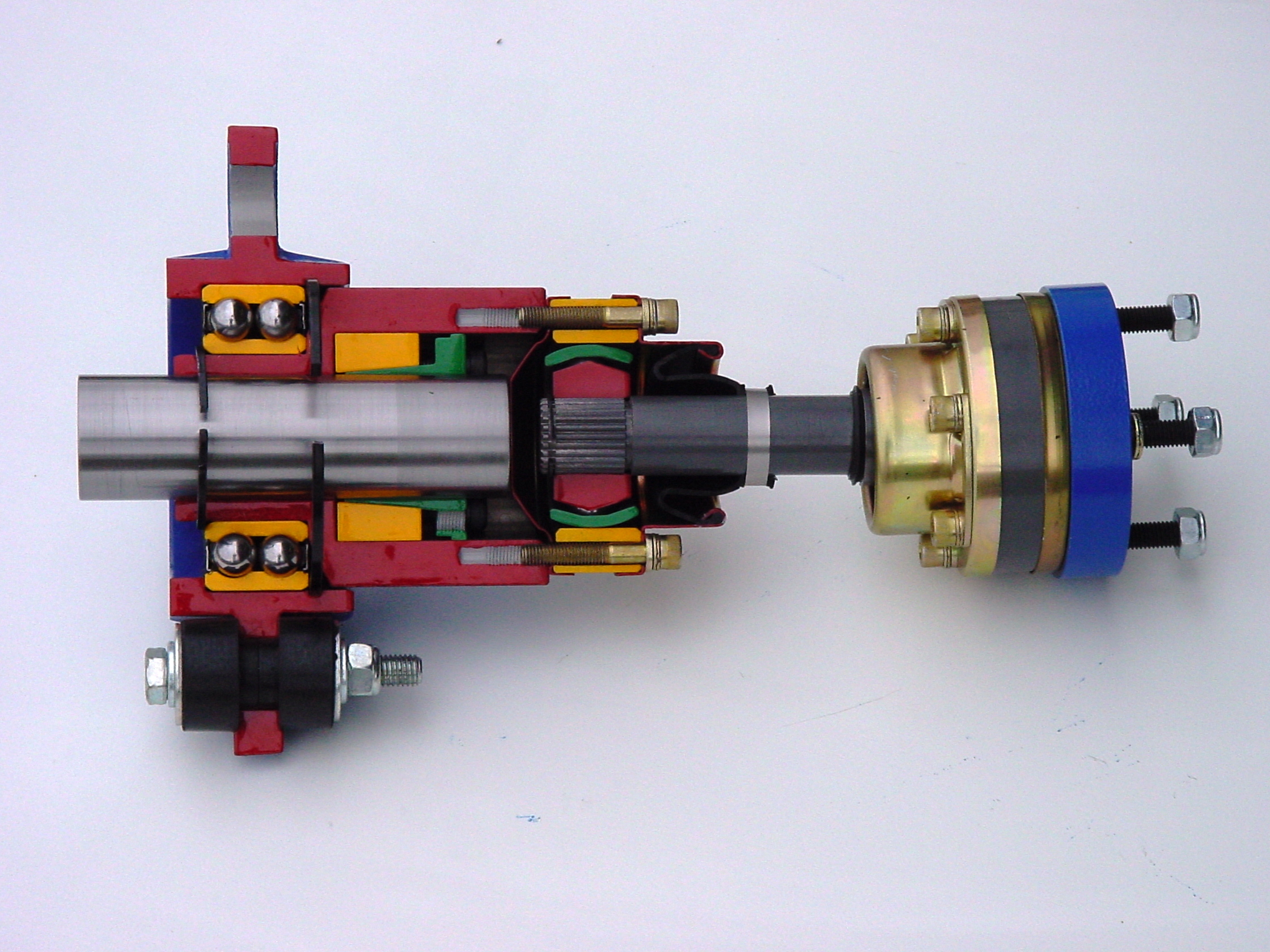 Python Drive Section View